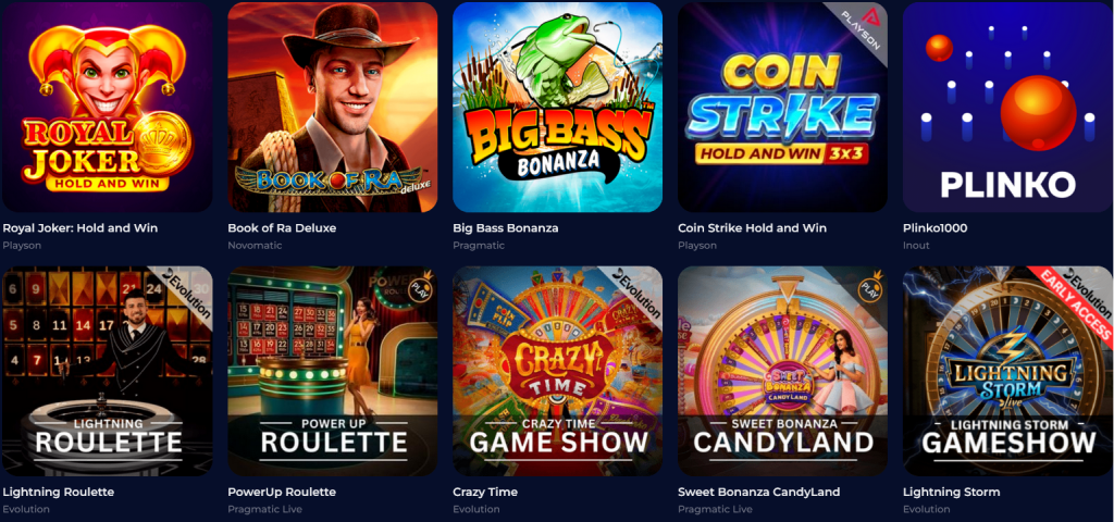 Nine Casino Games