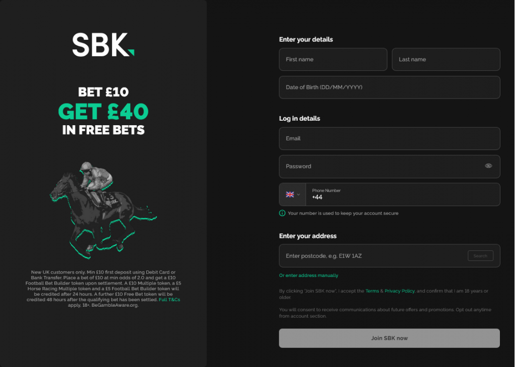 SBK Login